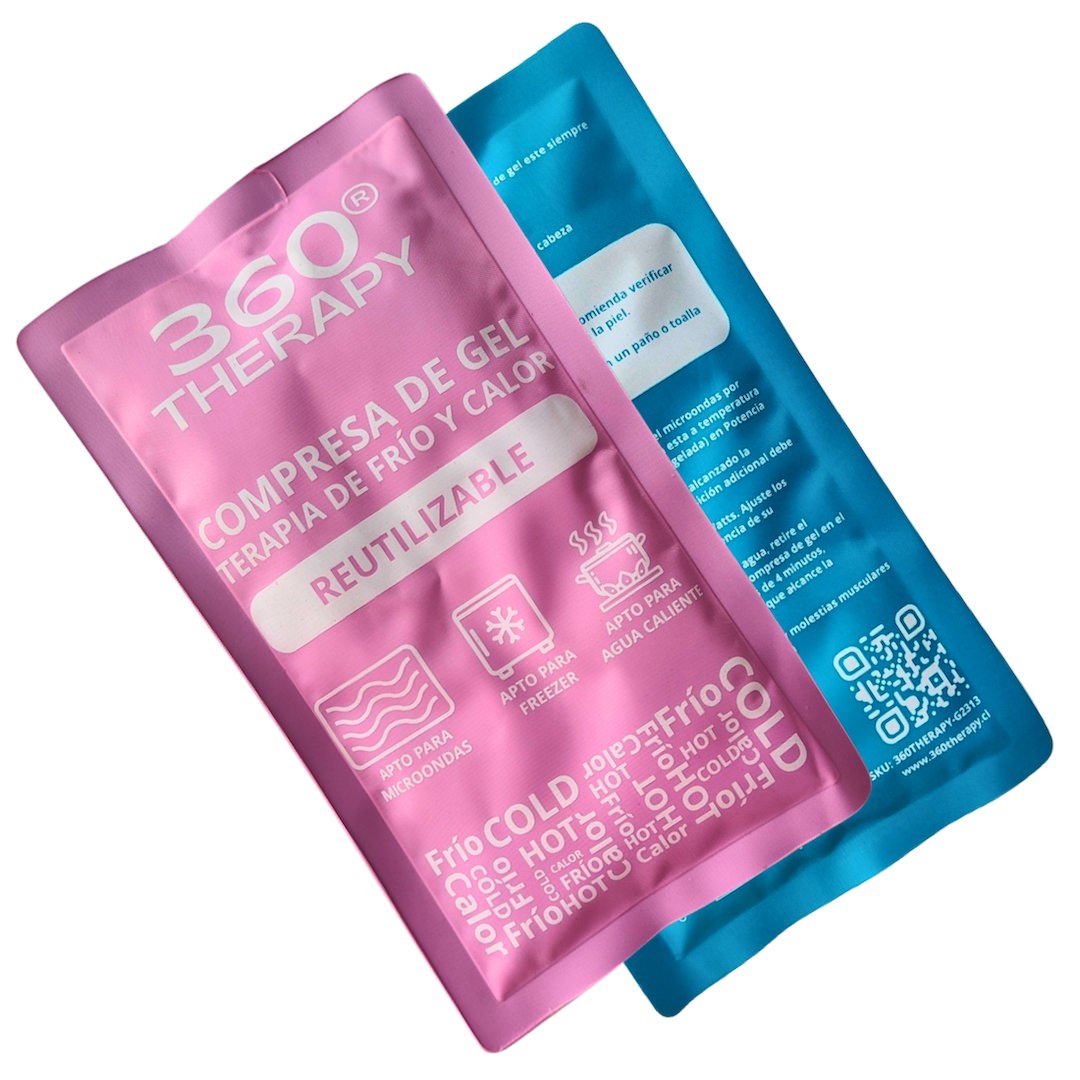 Gel Pack Frío/Calor - Kids and Family - Rosado / Celeste L