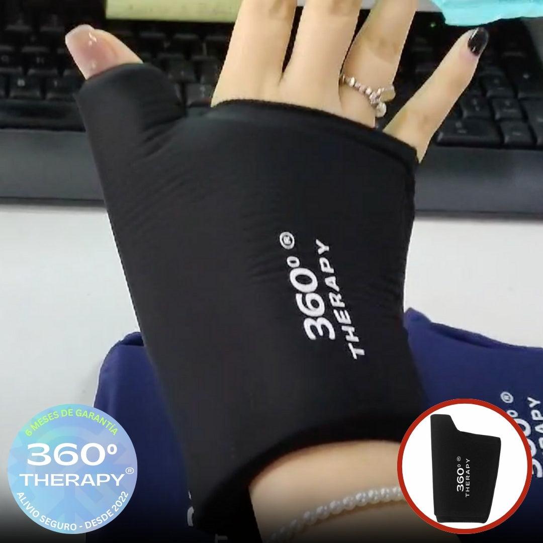 Compresa de Gel Sólido para Mano y Muñeca con Pulgar (Túnel Capiano) - 360º THERAPY