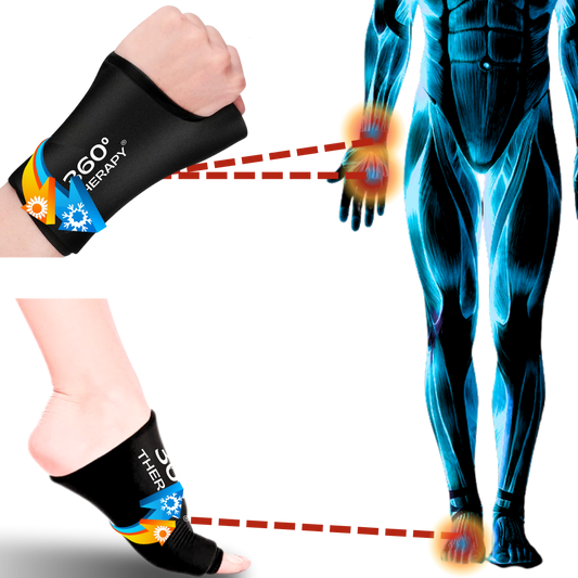 Compresa de Gel Sólido para Alivio de Manos y Pies