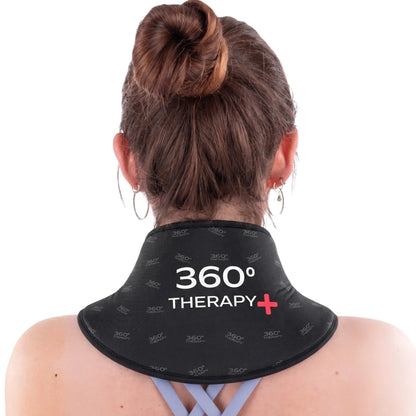 Compresa de Gel Sólido Flexible Frío/Calor Tipo Capa para Cuello y Hombro
