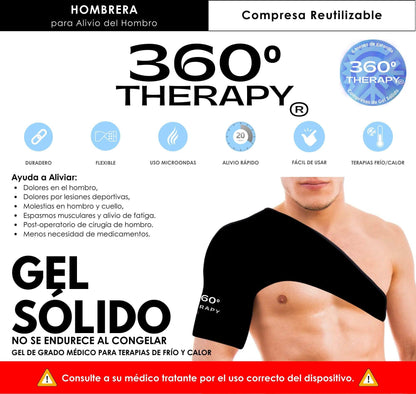 Compresa de Gel Sólido - Hombrera - 360º THERAPY