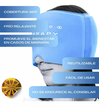 Gorro de Gel migraña