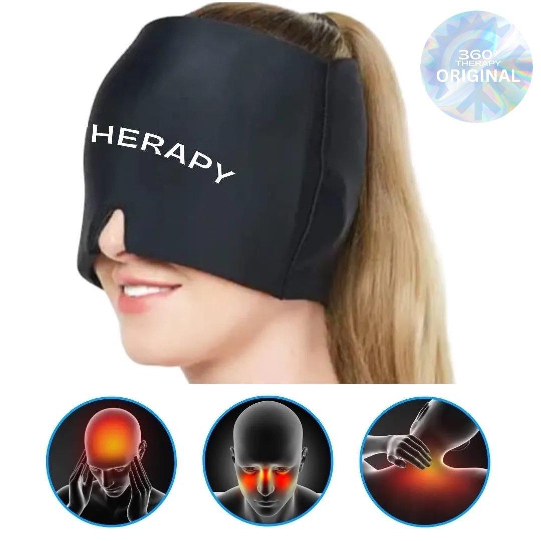 Compresa Gel de Sólido tipo Gorro para Migraña - 360º THERAPY