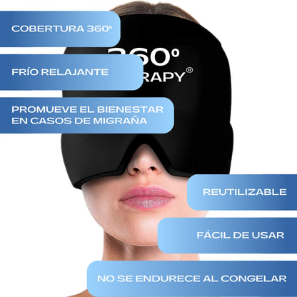 Gorro Terapéutico de Gel de Sólido para Migraña