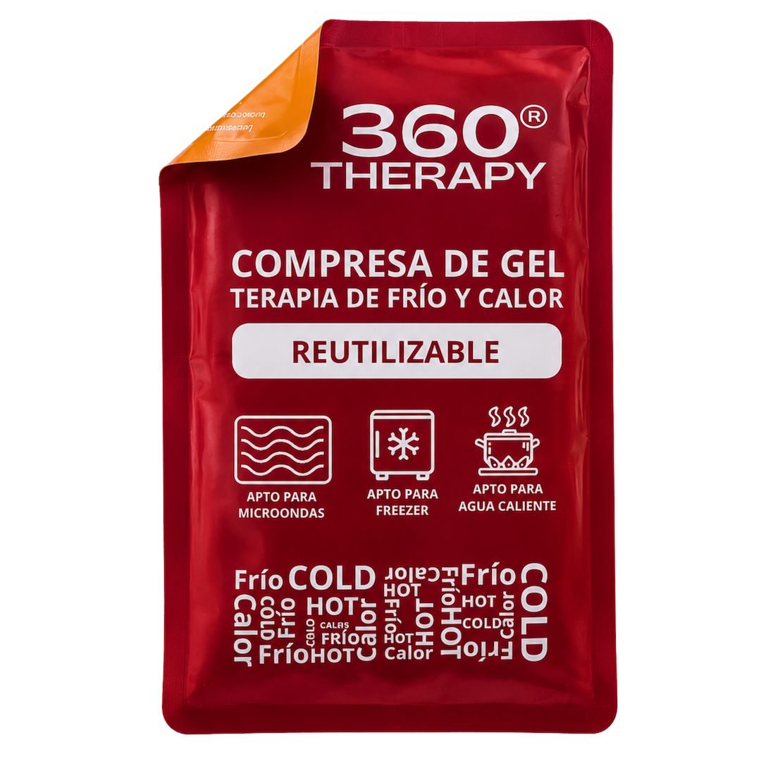 Gel Pack Frío/Calor - Kids and Family - Talla M - Rojo/Naranja