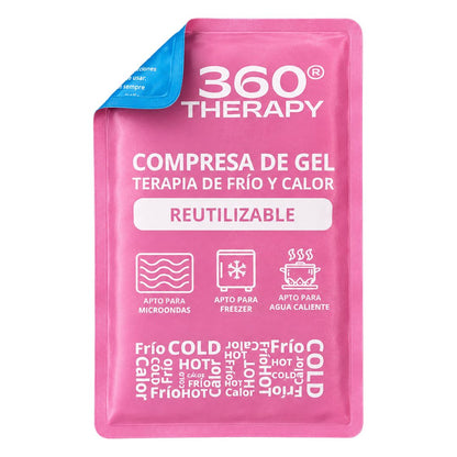 Gel Pack Frío/Calor - Kids and Family - Talla M - Rosa/Celeste