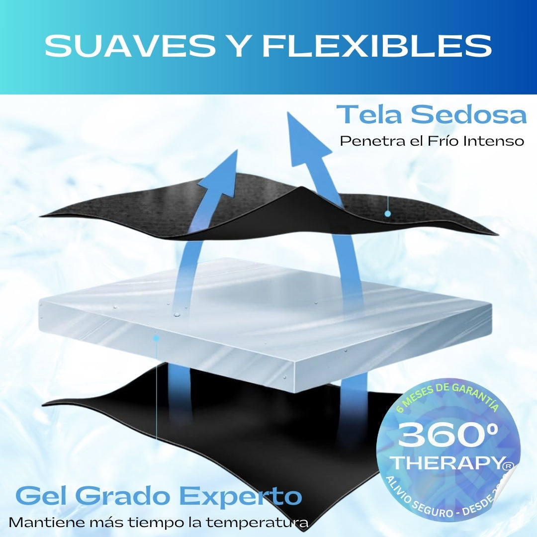 Compresa de Gel Sólido - Hombrera - 360º THERAPY