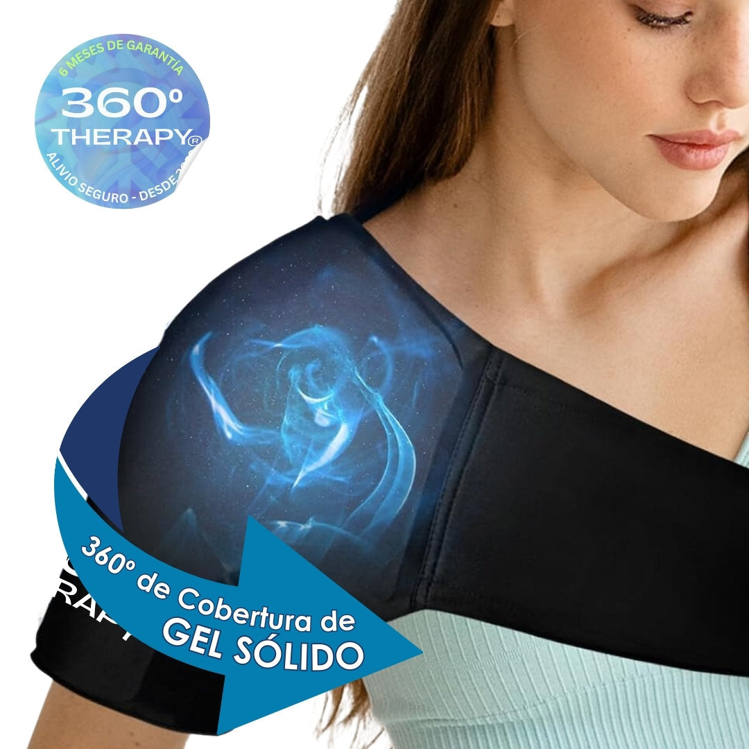 Compresa de Gel Sólido - Hombrera - 360º THERAPY