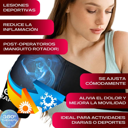 Compresa de Gel Sólido - Hombrera - 360º THERAPY