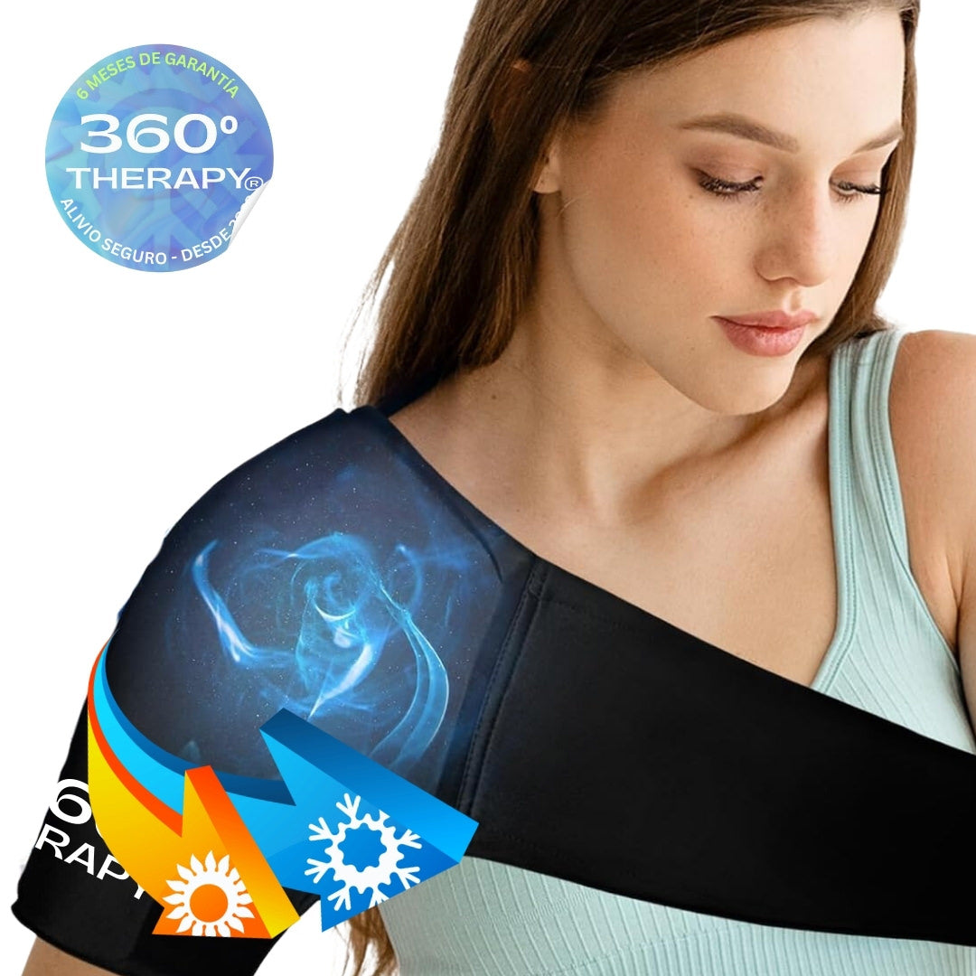 Compresa de Gel Sólido - Hombrera - 360º THERAPY