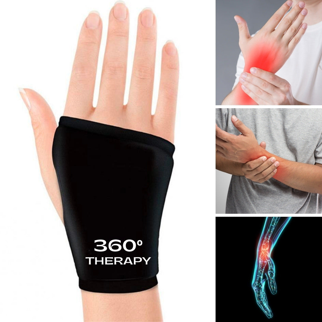 Compresa de Gel Sólido para Alivio de Muñeca y Mano (Túnel Capiano) - 360º THERAPY