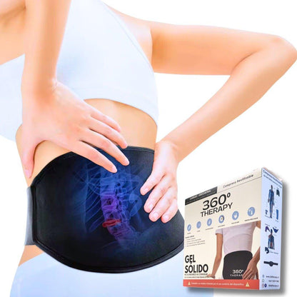 Compresa De Gel Sólido para Alivio Lumbar / Abdominal - 360º THERAPY