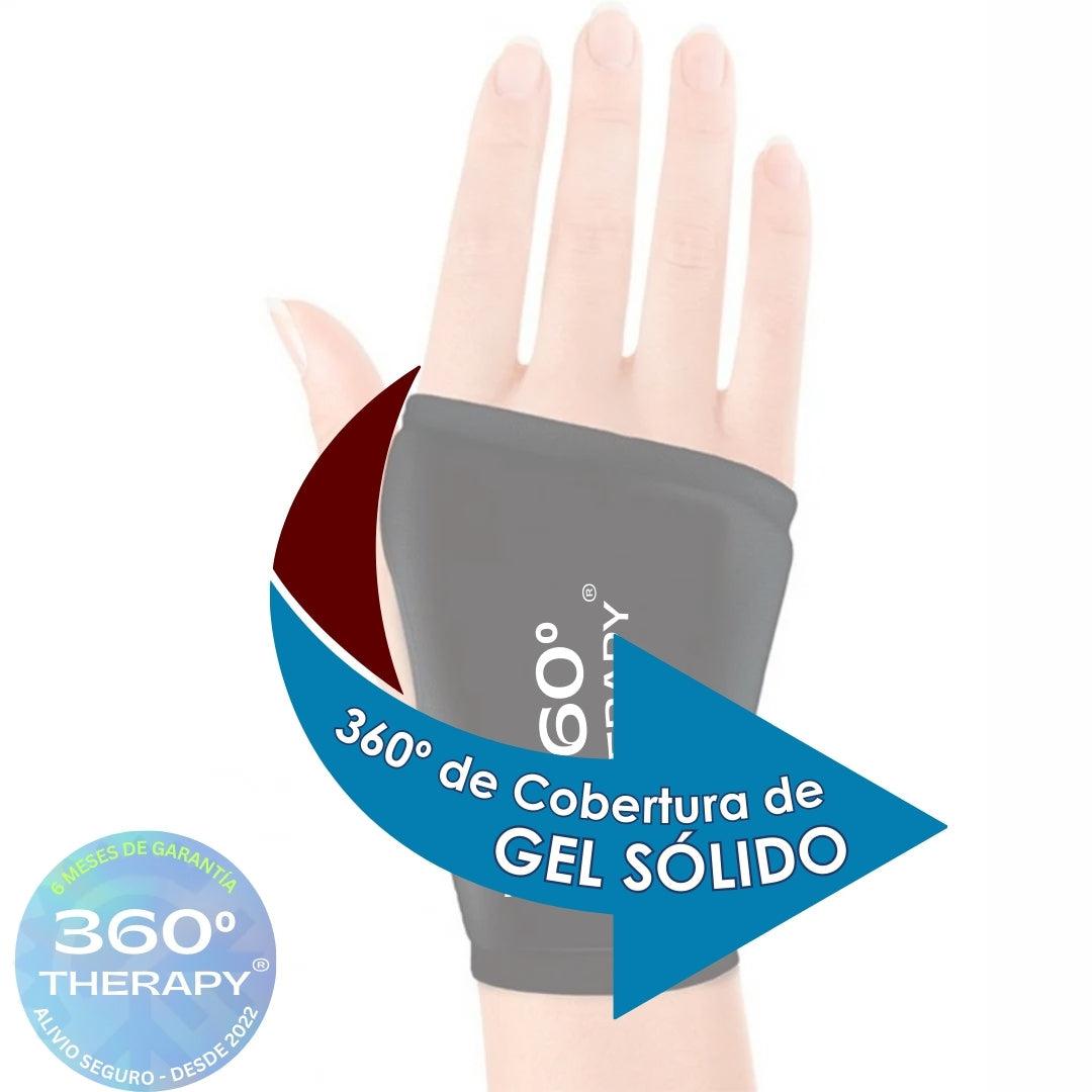 Pack de 2 Compresas de Gel Sólido Tipo Muñequeras - 360º THERAPY