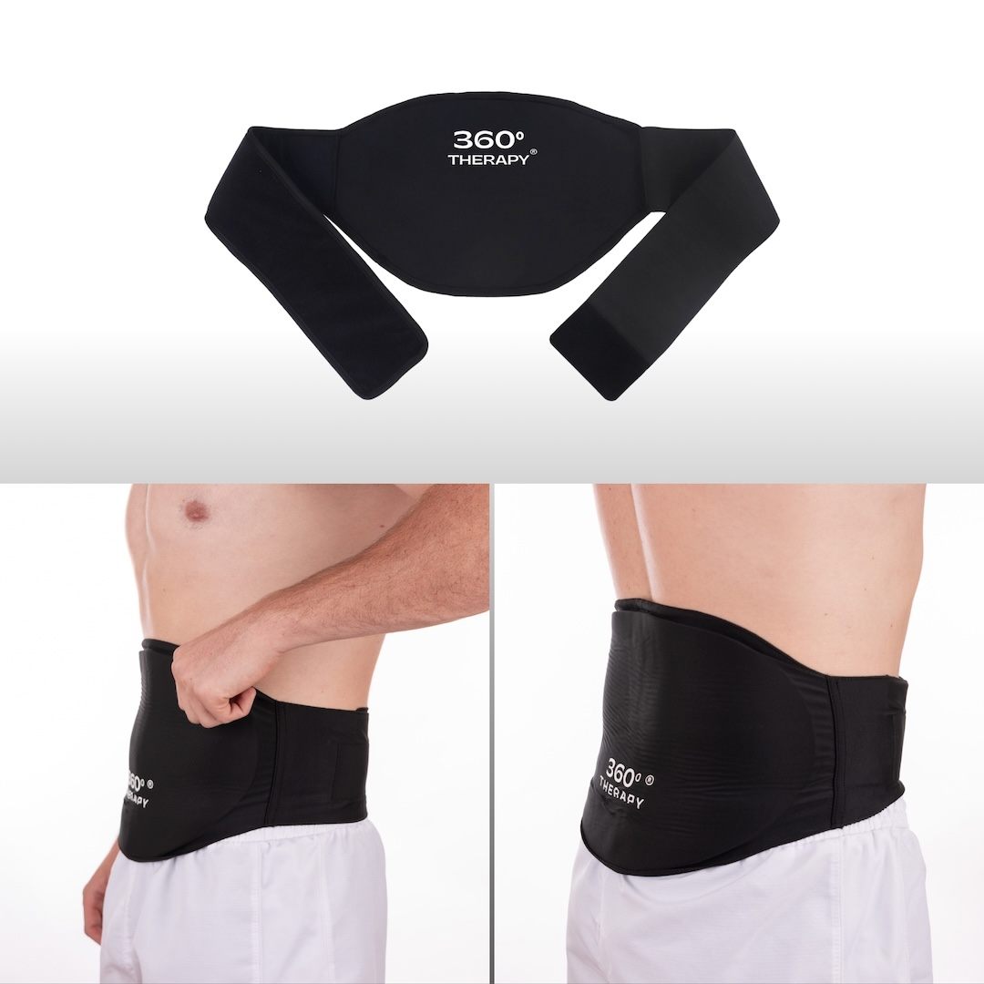 Compresa de Gel Sólido Flexible Frío/Calor Lumbar y Abdominal