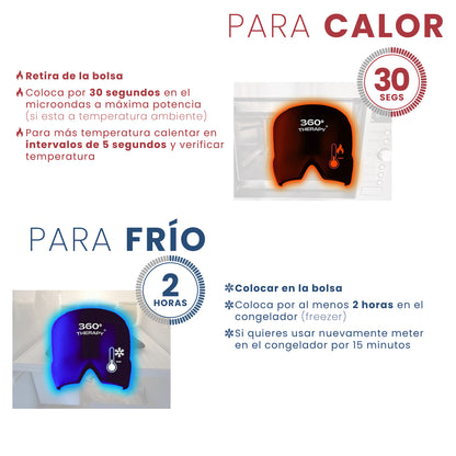 Enfriar o Calentar el Gorro de Gel Frío/Calor 360º THERAPY®