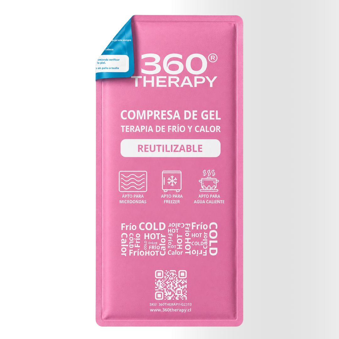 Gel Pack Frío/Calor - Kids and Family - Talla L - Rosa/Celeste