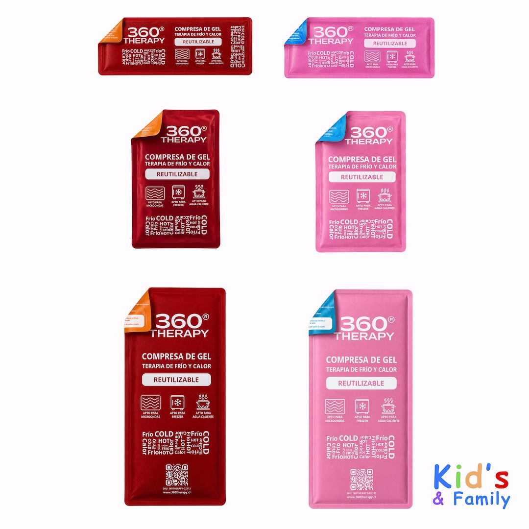 Gel Packs Frío y Calor | Compresas Reutilizales 360° THERAPY®