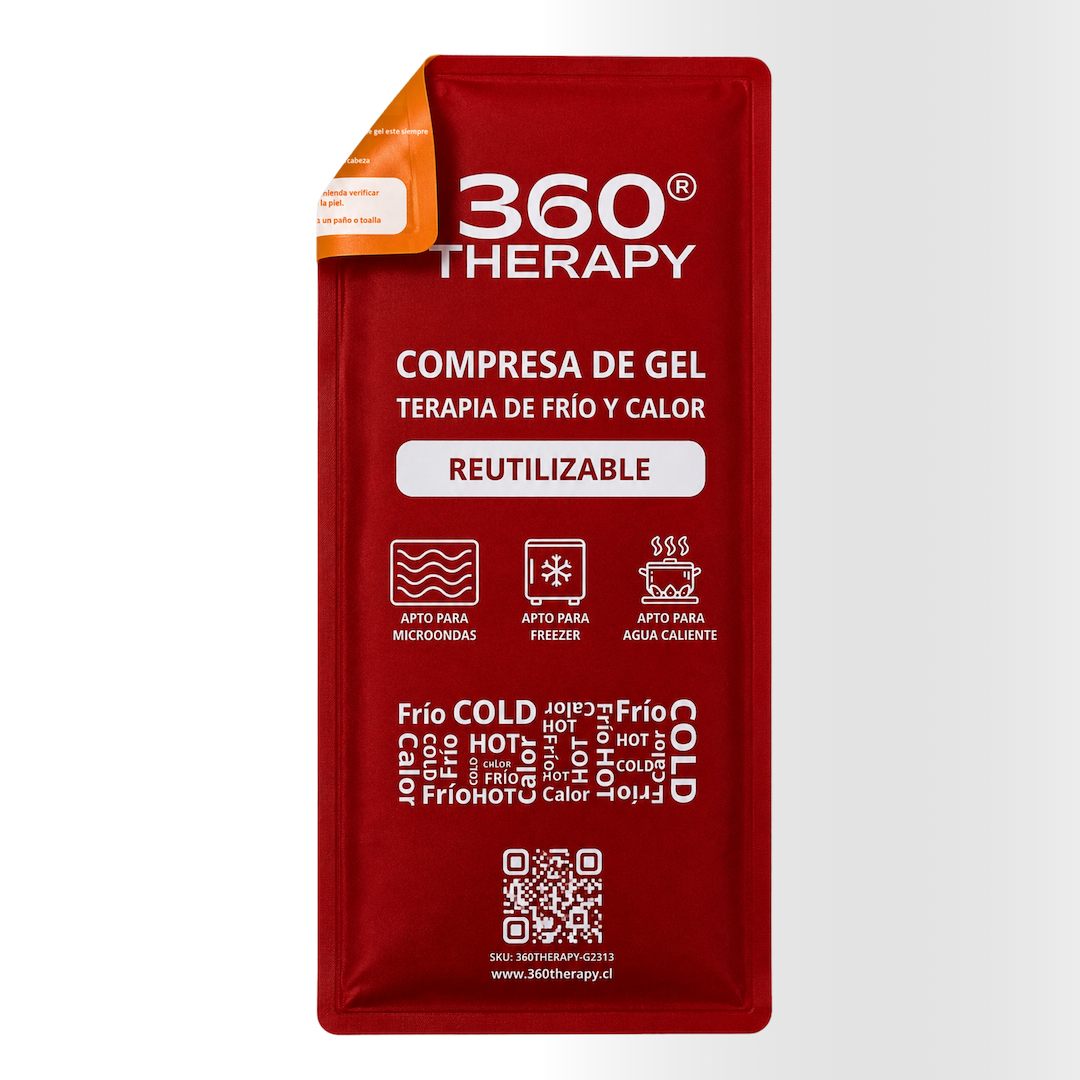 Gel Pack Frío/Calor - Kids and Family - Talla L - Rojo/Naranja