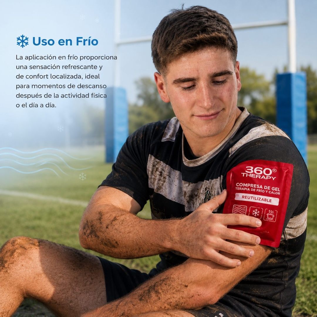 Uso en Frío luego de jugar Rugby | 360° THERAPY®