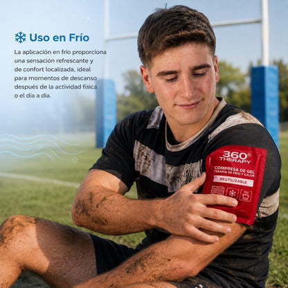 Uso en Frío luego de jugar Rugby | 360° THERAPY®