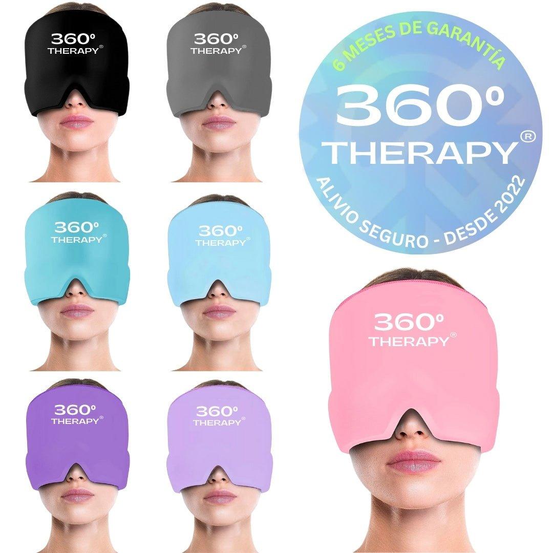 Compresa Gel de Sólido tipo Gorro para Alivio de Migraña Colores