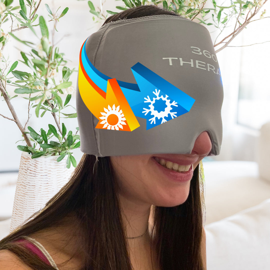 Compresa Gel de Sólido tipo Gorro para Migraña - 360º THERAPY