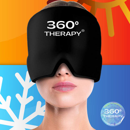 Compresa Gel de Sólido tipo Gorro para Migraña - 360º THERAPY