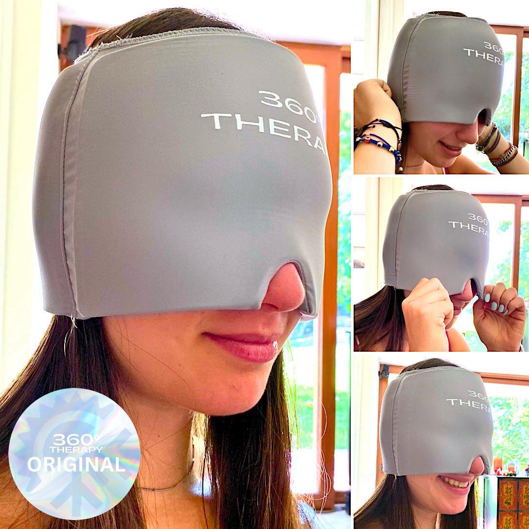 Compresa Gel de Sólido tipo Gorro para Migraña - 360º THERAPY