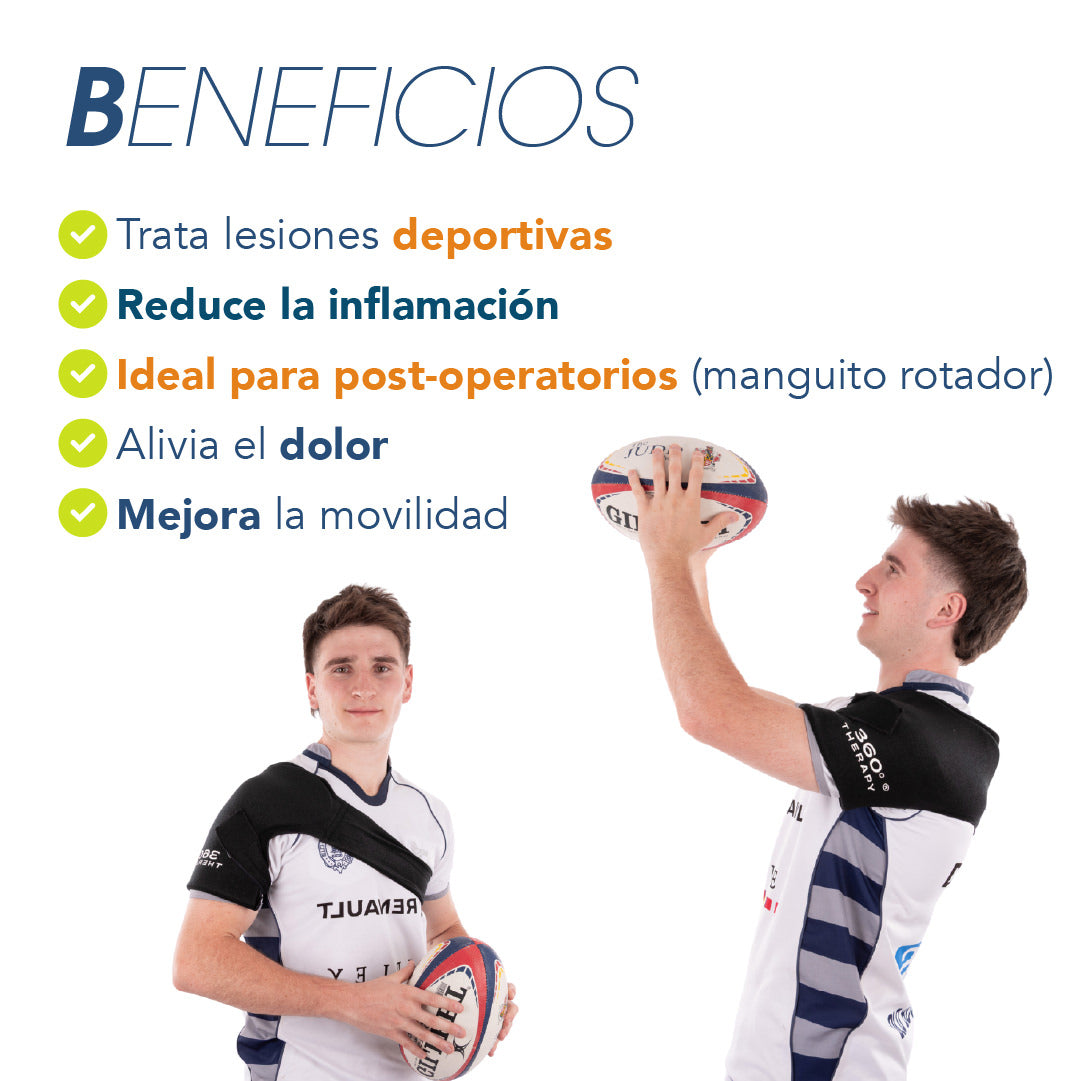 Beneficios de la Hombrera de Gel | 360º THERAPY®