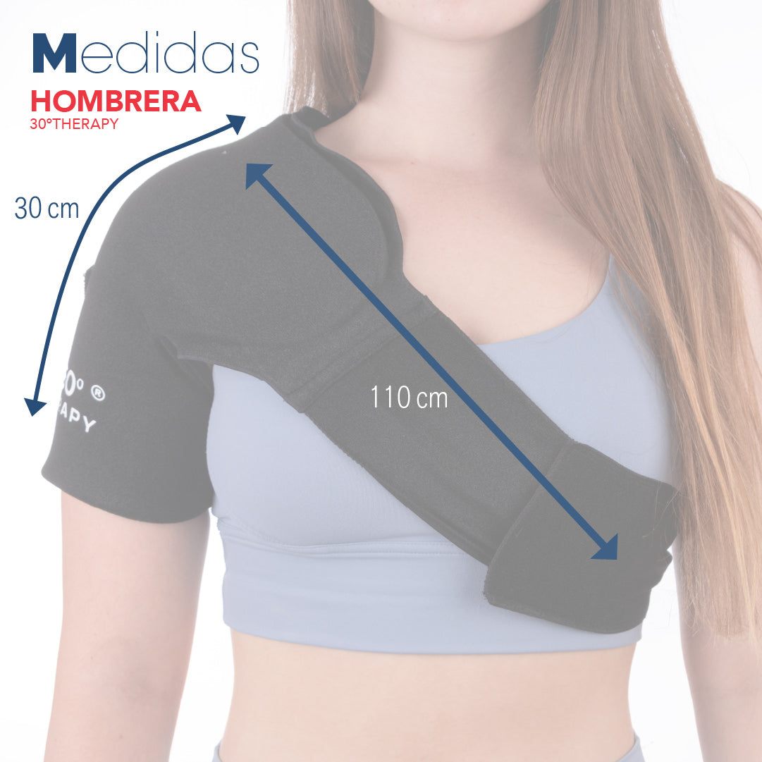 Compresa de Gel Sólido Flexible Frío/Calor para Hombro