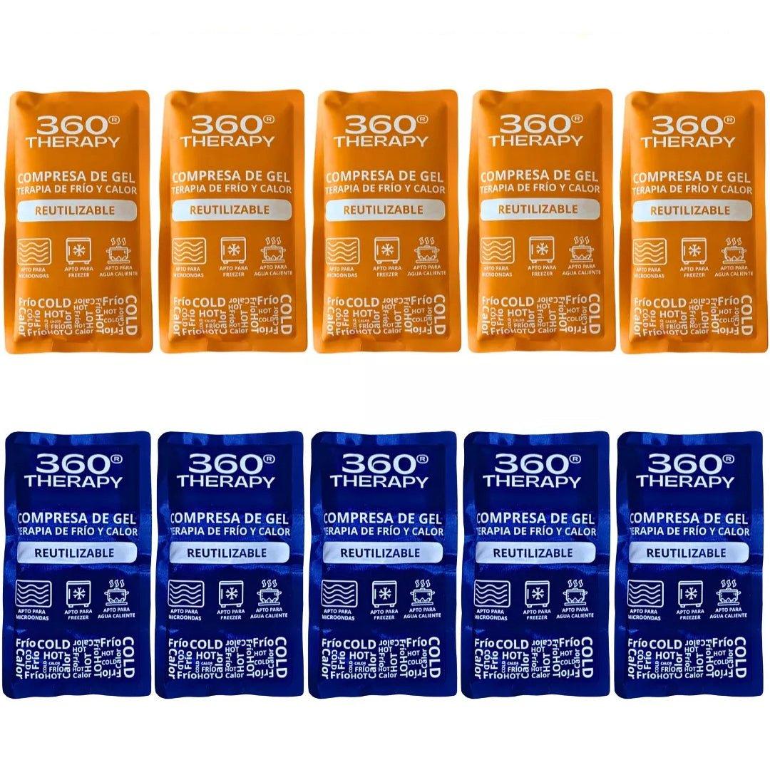 Pack de 10 Gel Pack Frío/Calor - Kids and Family - 360º THERAPY