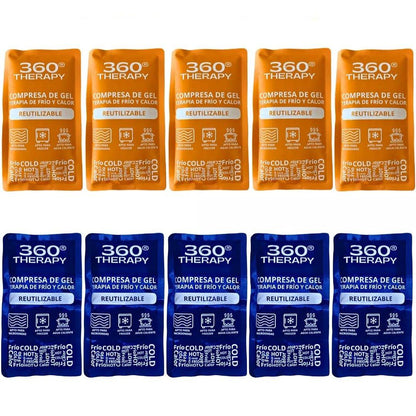 Pack de 10 Gel Pack Frío/Calor - Kids and Family - 360º THERAPY