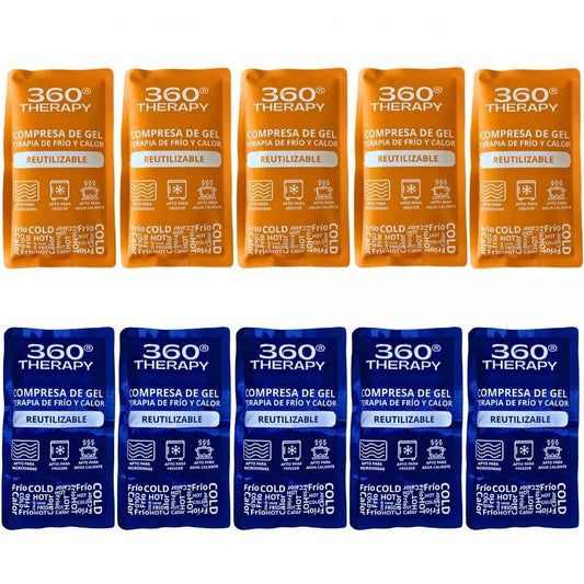 Pack de 10 Gel Pack Frío/Calor - Kids and Family - 360º THERAPY