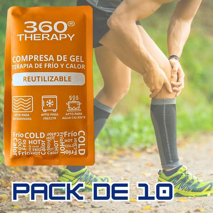 Pack de 10 Gel Pack Frío/Calor - Kids and Family - 360º THERAPY