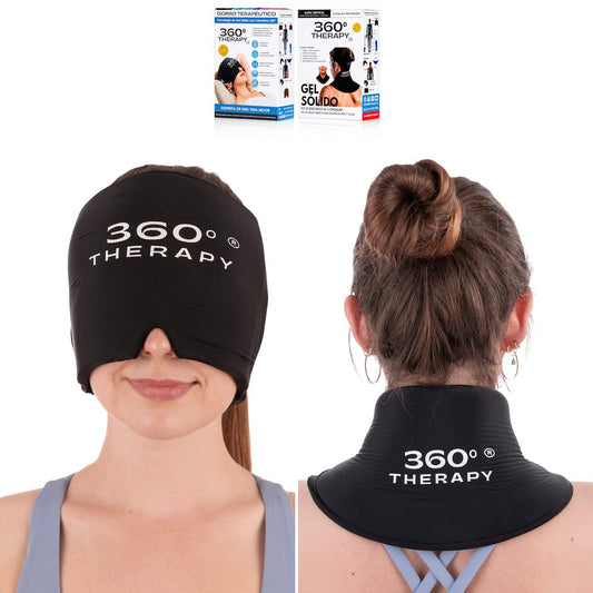 Pack Gorro + Capa de Gel Frío/Calor 360º THERAPY®