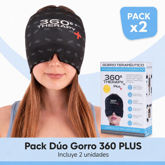 pack dúo gorro 360 plus