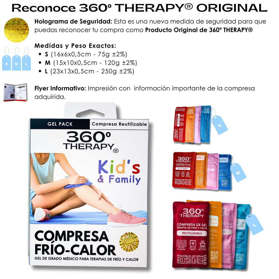 Gel Pack Frío/Calor - Kids and Family