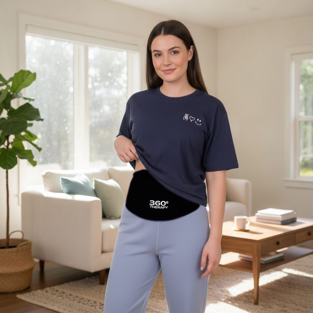 Compresa de Gel Sólido Flexible Frío/Calor Lumbar y Abdominal