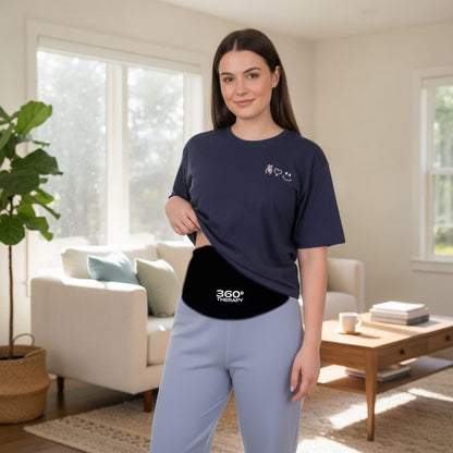 Compresa de Gel Sólido Flexible Frío/Calor Lumbar y Abdominal
